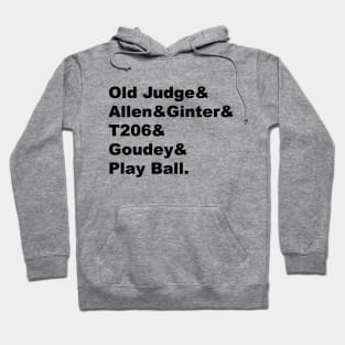 Old Judge & Allen & Ginter - Black Lettering Hoodie